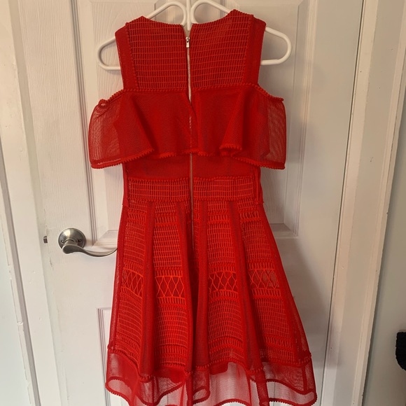 Red Maje Party Dress - Picture 8 of 8